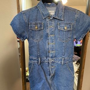 Brand new Denim romper